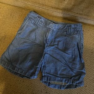 Ann Taylor denim shorts.